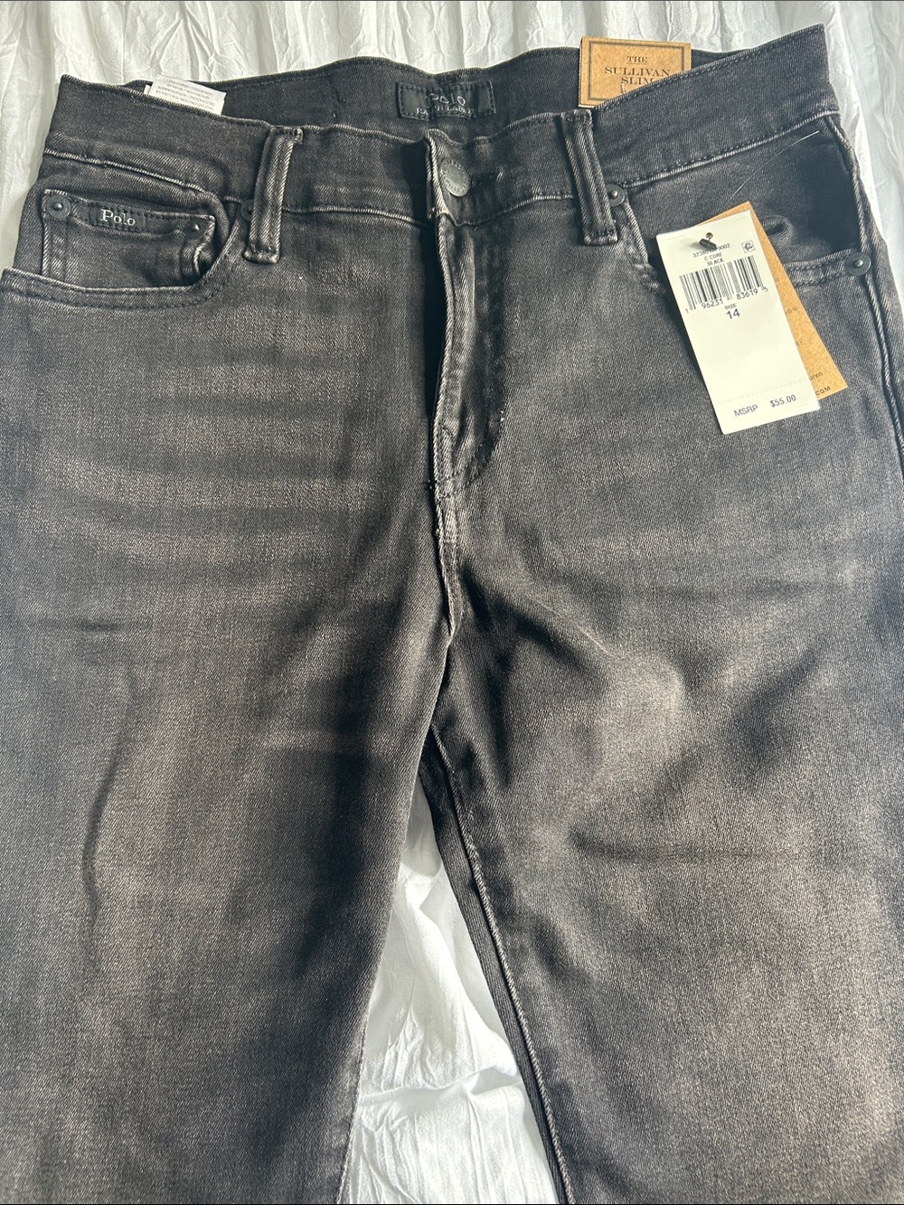 Polo by Ralph Lauren Slim Jeans in Washed Gray